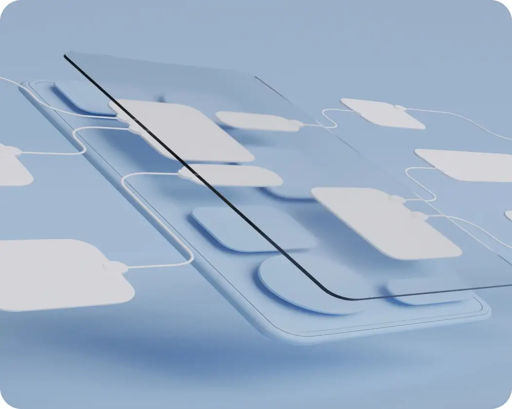 simplify different screens getting connected by nodes.