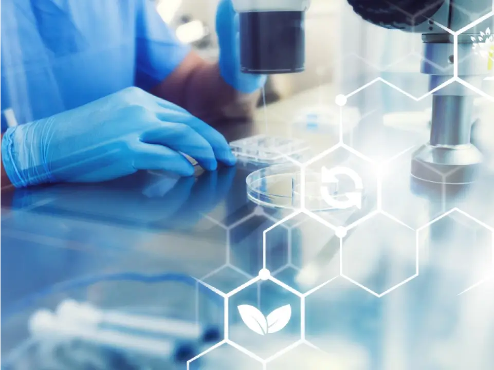 healthcare-industry-image heath test being performed in laboratory.