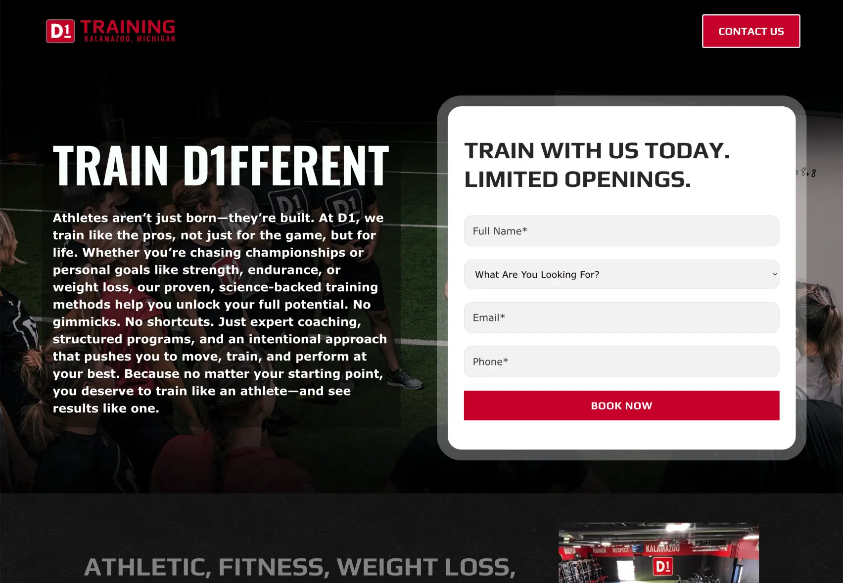 d1-training-kalamazoo-homepage-case-study d1 training kalamazoo homepage case study showcase