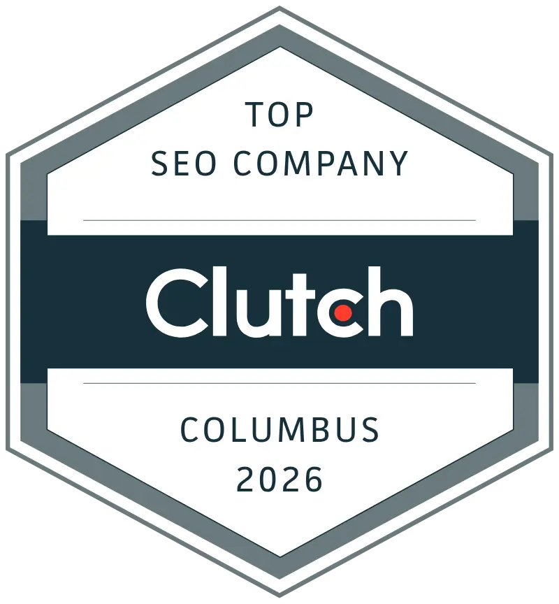 Top Clutch Seo Company Columbus 2026 top clutch seo company columbus 2026 award badge