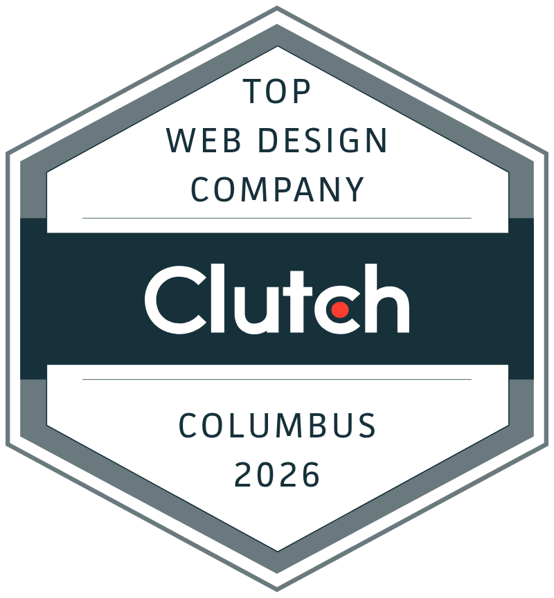 Top Clutch Web Design Company Columbus 2026 (1) top clutch web design company columbus 2026 award badge